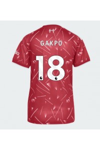 Liverpool Cody Gakpo #18 Fotballdrakt Hjemme Klær Dame 2026-27 Korte ermer